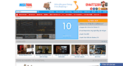 Desktop Screenshot of musictool.vn